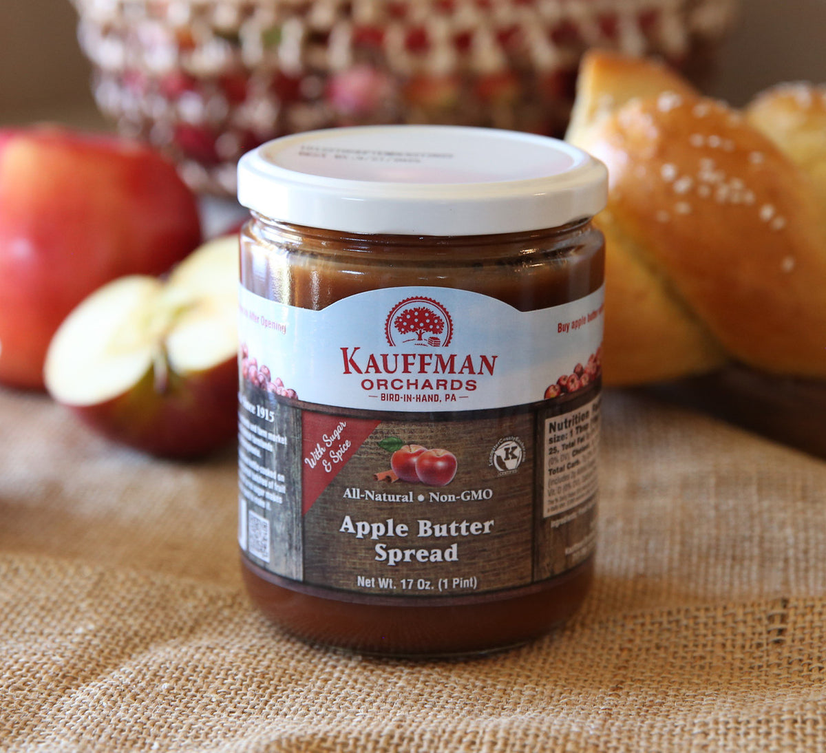 Homemade Apple Butter, 17 oz. Jar