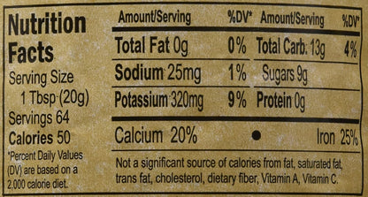 Golden Barrel Unsulfured Black Strap Molasses, 32 Oz. Bottle
