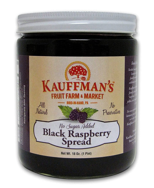 Seedless Black Raspberry Jam, All Natural, No Preservatives