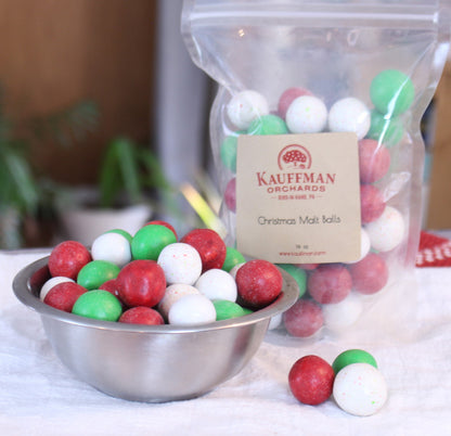 Christmas Milk Chocolate Candy-Coated Malted Milk Balls