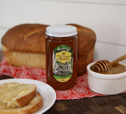 Pennsylvania Locust Honey by Welsh Mountain Apiaries, Raw and Unfiltered, Wild Forage Honey