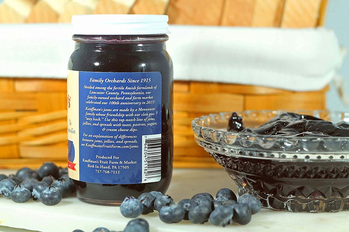 Blueberry Jam, All Natural, No Preservatives
