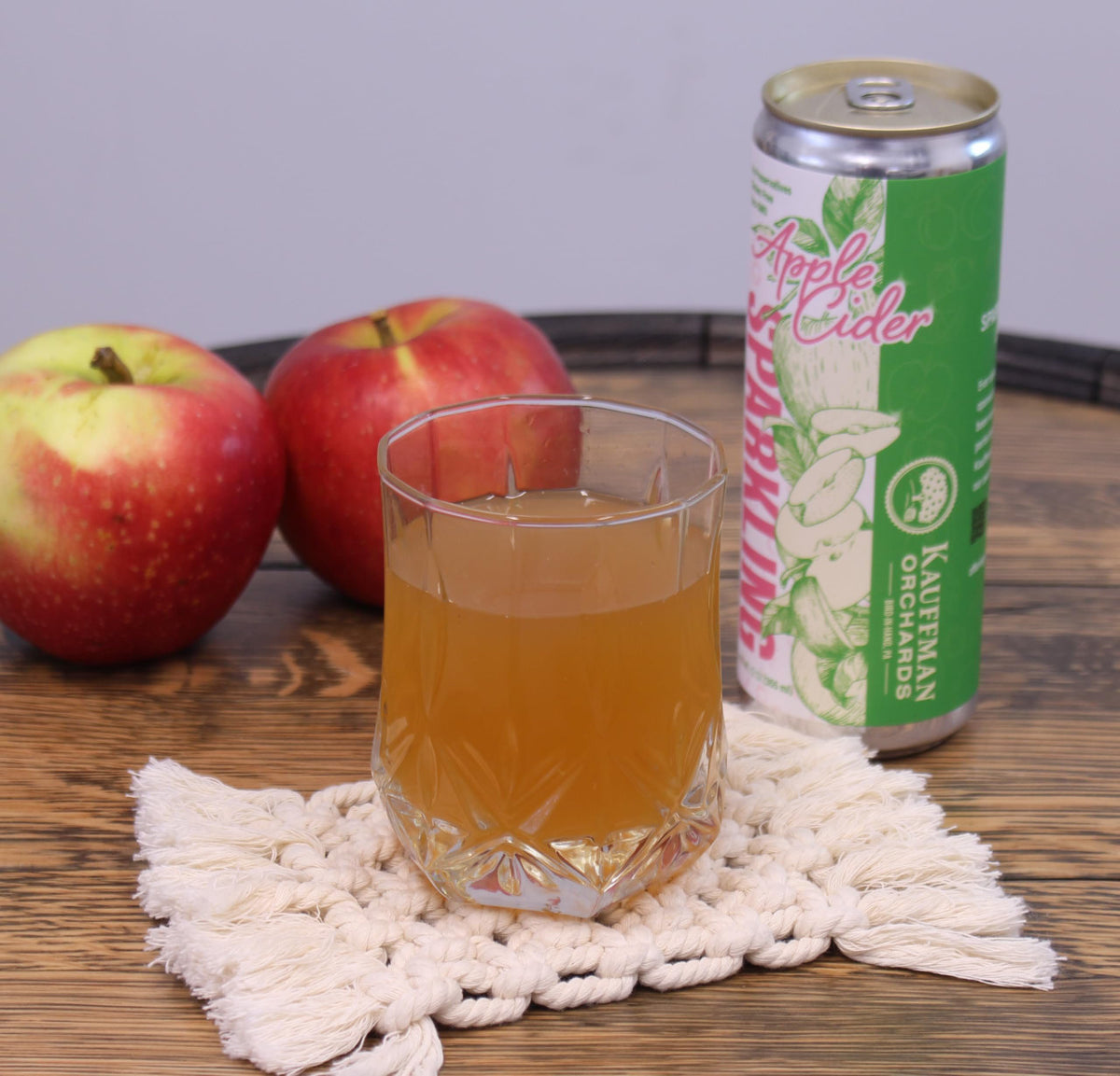 Homemade Sparkling Apple Cider, 12 Oz.