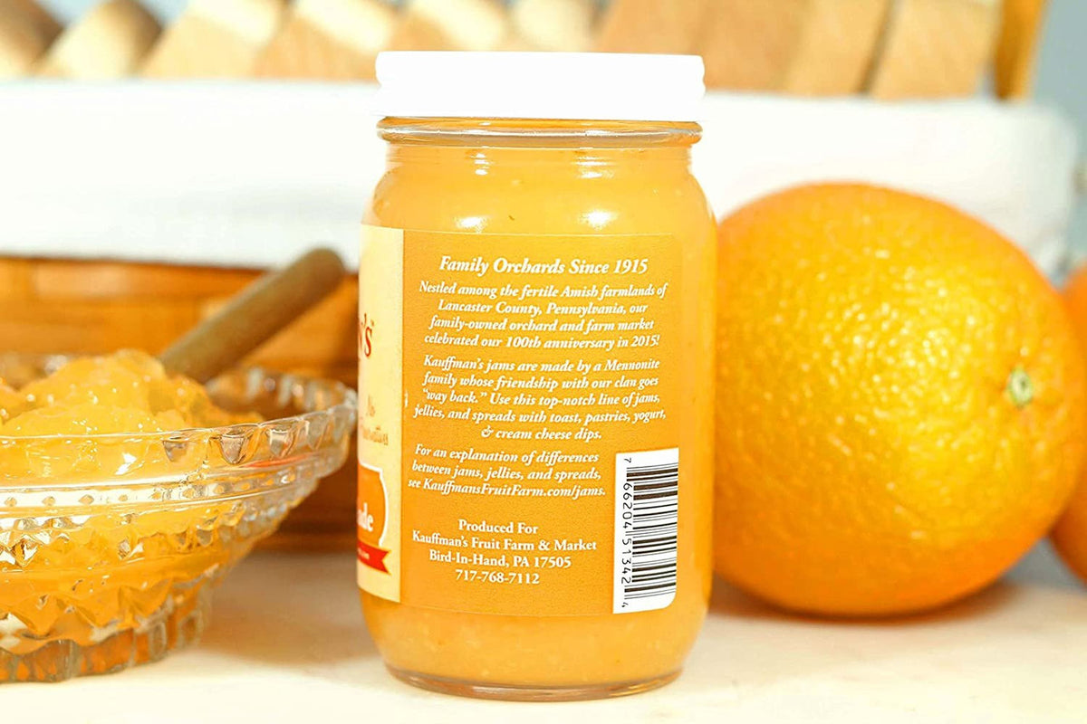 All-Natural Sweet Orange Marmalade, No Preservatives