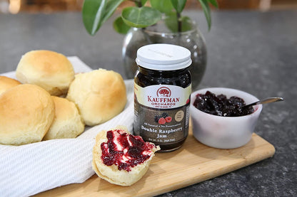 Double Raspberry Jam, All Natural, No Preservatives, 9 oz. Jar