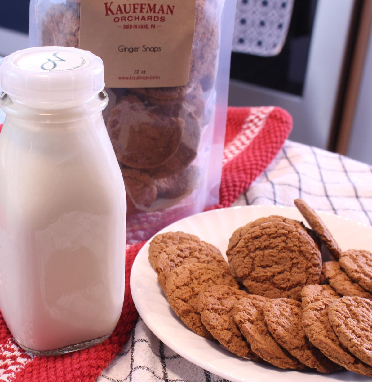 Kauffman Orchards Ginger Snap Cookies