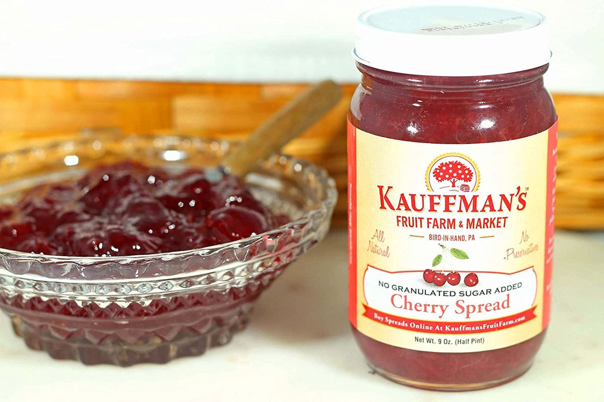 Kauffman Orchards All Natural, Cherry Jam