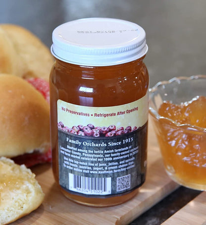 Dutch Apple Jam, All Natural, No Preservatives, 9 oz. Jar