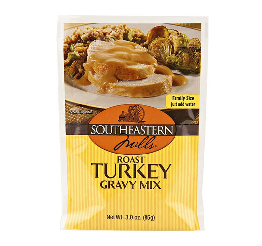 Roast Turkey Gravy Mix by Southeastern Mills, 3 Oz.