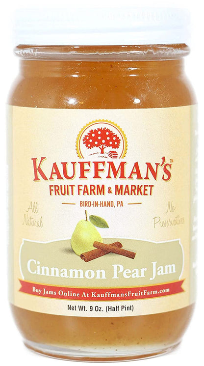 Cinnamon Pear Jam, All Natural, No Preservatives
