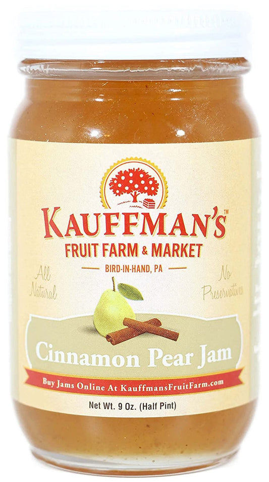 Cinnamon Pear Jam, All Natural, No Preservatives