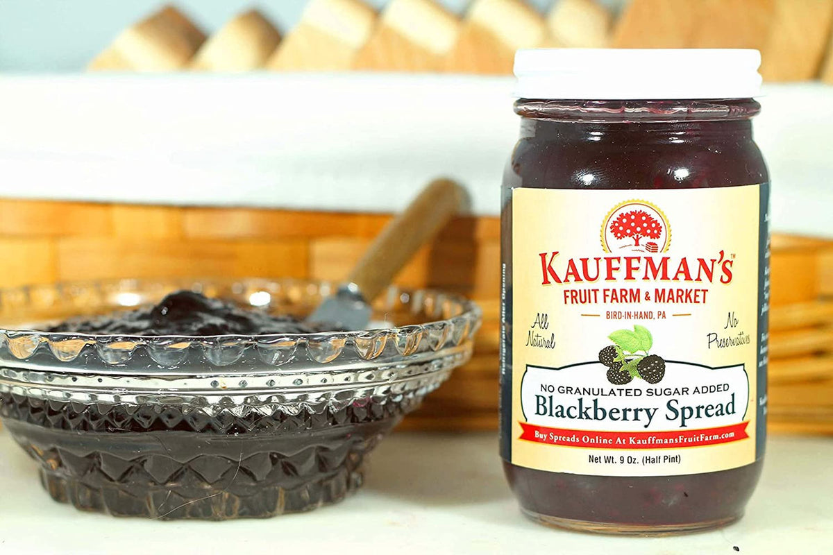 All Natural Blackberry Fruit Spread