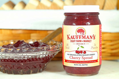 Kauffman Orchards All Natural, Cherry Jam