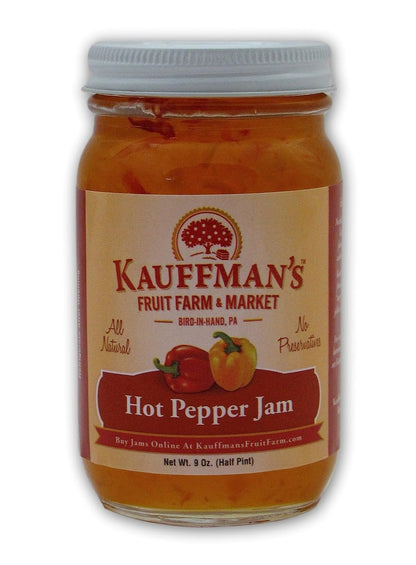 Kauffman Orchards Hot Pepper Jam, All Natural, No Preservatives
