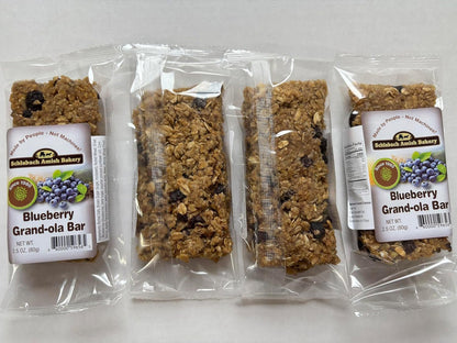 AmishTastes Homemade, Lightly Sweetened, Soft & Chewy Chocolate Chip Granola Bars by Schlabach, 2.8 Oz.