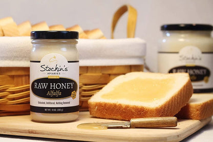 Raw Alfalfa Honey, Unheated and Unfiltered