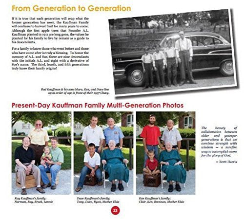 Faith, Family, and Fruit: Celebrating Kauffman's Fruit Farm - Hardcover Book