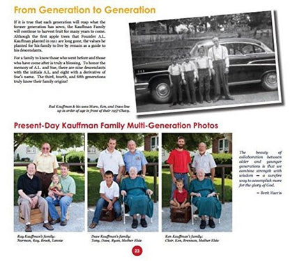 Faith, Family, and Fruit: Celebrating Kauffman's Fruit Farm - Hardcover Book