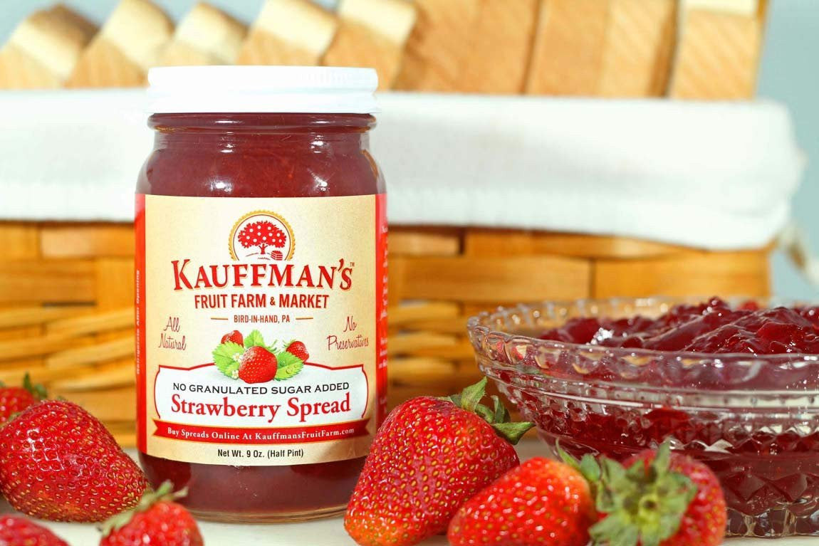 All-Natural Strawberry Jam, No Sugar Added