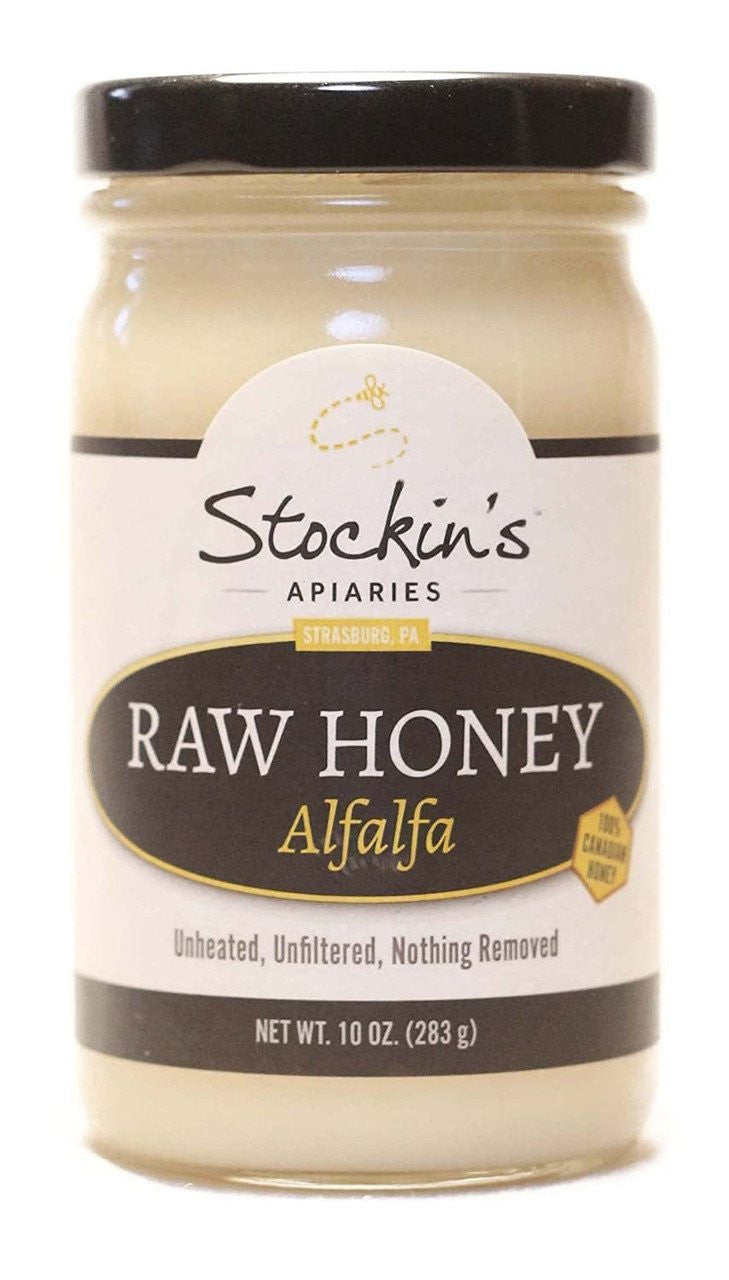 Raw Alfalfa Honey, Unheated and Unfiltered
