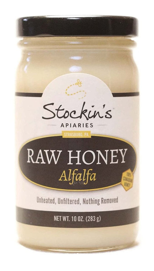 Raw Alfalfa Honey, Unheated and Unfiltered