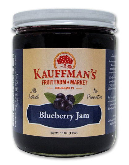 Blueberry Jam, All Natural, No Preservatives