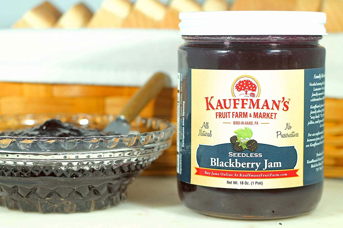 All Natural Blackberry Fruit Spread