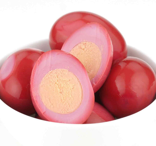 Jake & Amos Red Beet Pickled Eggs, 32 Oz. Jar