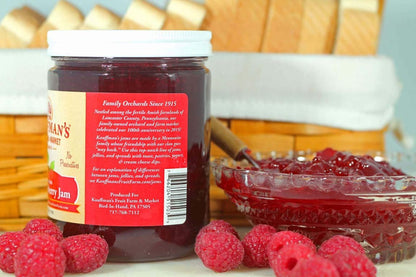 Seedless Red Raspberry Jam