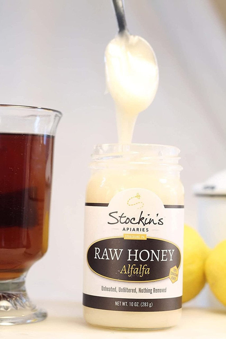 Raw Alfalfa Honey, Unheated and Unfiltered