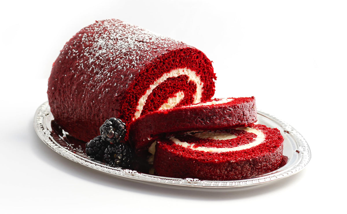 AmishTastes PA Dutch Homemade Red Velvet Valentine's Cake Roll Dessert by Arianna's Bakery, 21 Oz.