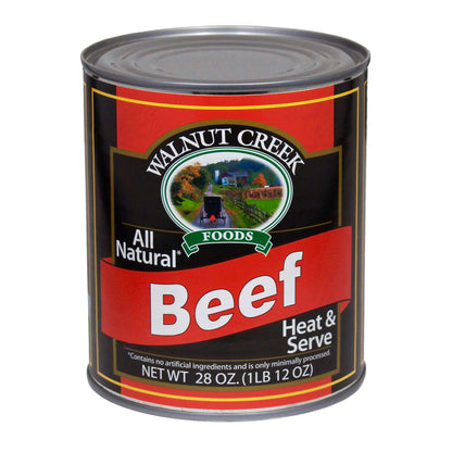 AmishTastes Walnut Creek Canned Meats Variety Pack (Beef, Chicken, Pork, Turkey)