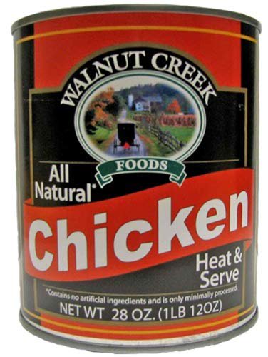 AmishTastes Walnut Creek Canned Meats Variety Pack (Beef, Chicken, Pork, Turkey)