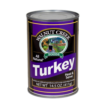 AmishTastes Walnut Creek Canned Meats Variety Pack (Beef, Chicken, Pork, Turkey)