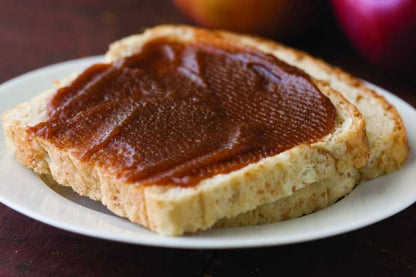 Kauffman Orchards "BUCK" Apple Butter Spread, Sugar-Free, Made with Blondee, Ultima Gala, Crimson Crisp, and Kindercrisp Apples, 8.5 Oz. Jar
