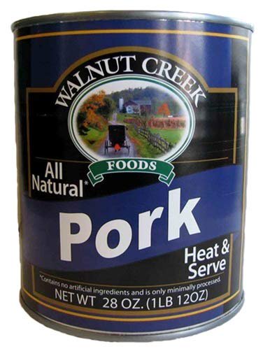 AmishTastes Walnut Creek Canned Meats Variety Pack (Beef, Chicken, Pork, Turkey)