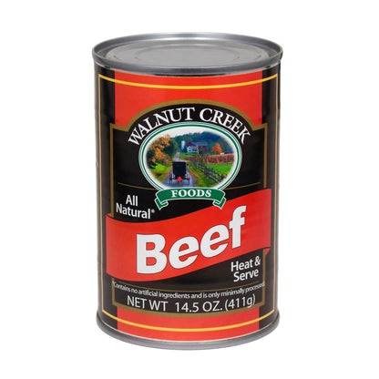 AmishTastes Walnut Creek Canned Meats Variety Pack (Beef, Chicken, Pork, Turkey)
