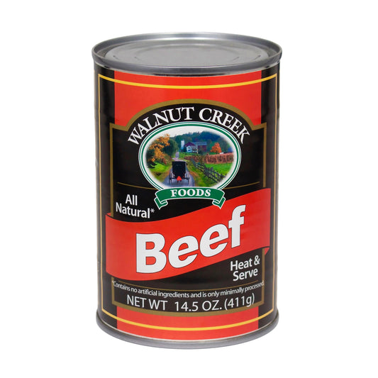 AmishTastes Walnut Creek Canned Meats Variety Pack (Beef, Chicken, Pork, Turkey)