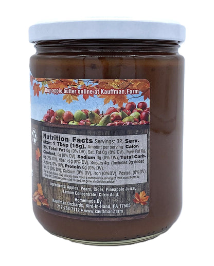 Kauffman Orchards All-Natural Thanksgiving Butter Spread, 17 oz. Jar