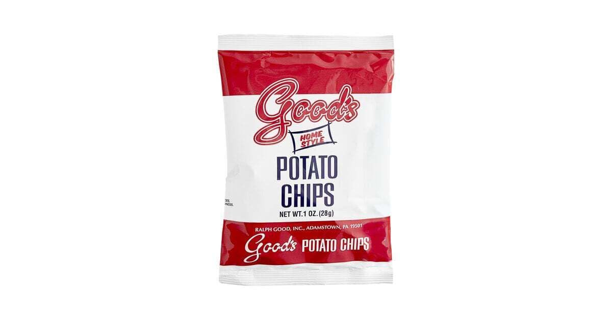 AmishTastes PA Dutch Homestyle "Red Bag" Potato Chips by Good's, 1 Oz.