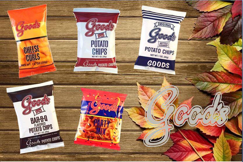 AmishTastes PA Dutch Good's Homestyle "Blue Bag" Potato Chips, 1 Oz.