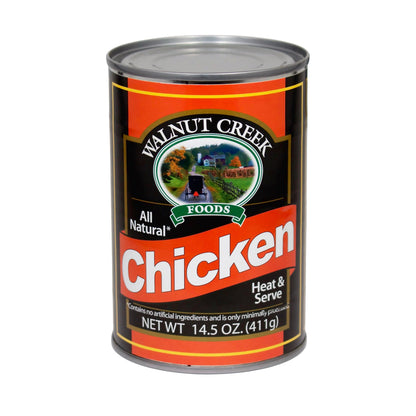 AmishTastes Walnut Creek Canned Boneless Chicken Pieces, All Natural, Heat & Serve