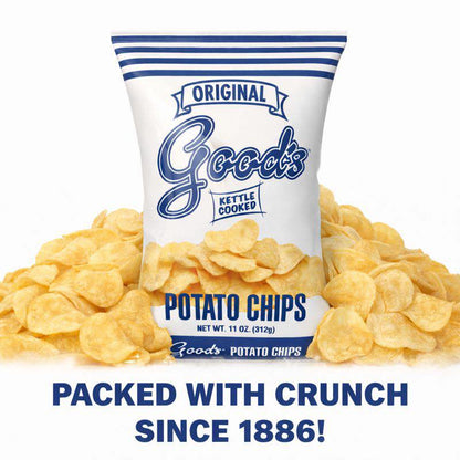 AmishTastes PA Dutch Good's Homestyle "Blue Bag" Potato Chips, 1 Oz.