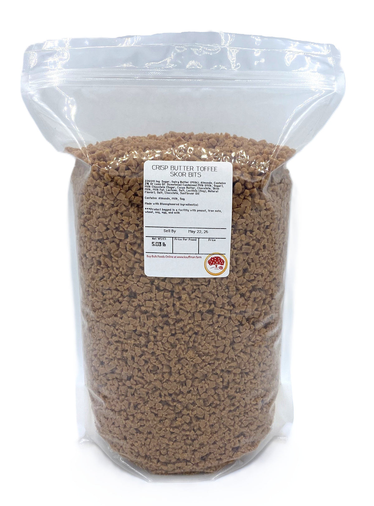 Kauffman Orchards Butter Toffee Baking Chips