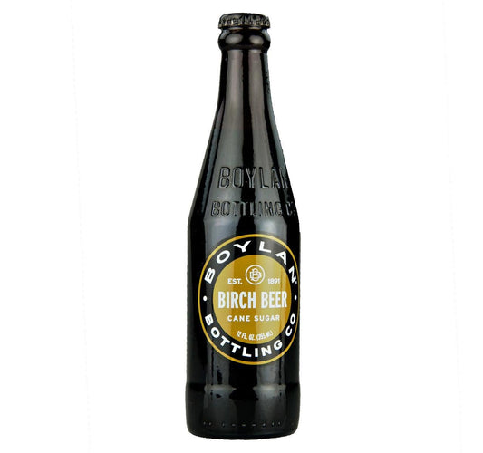 Boylan Bottling Co Birch Beer Soda, 12 Ounce - 24 per case