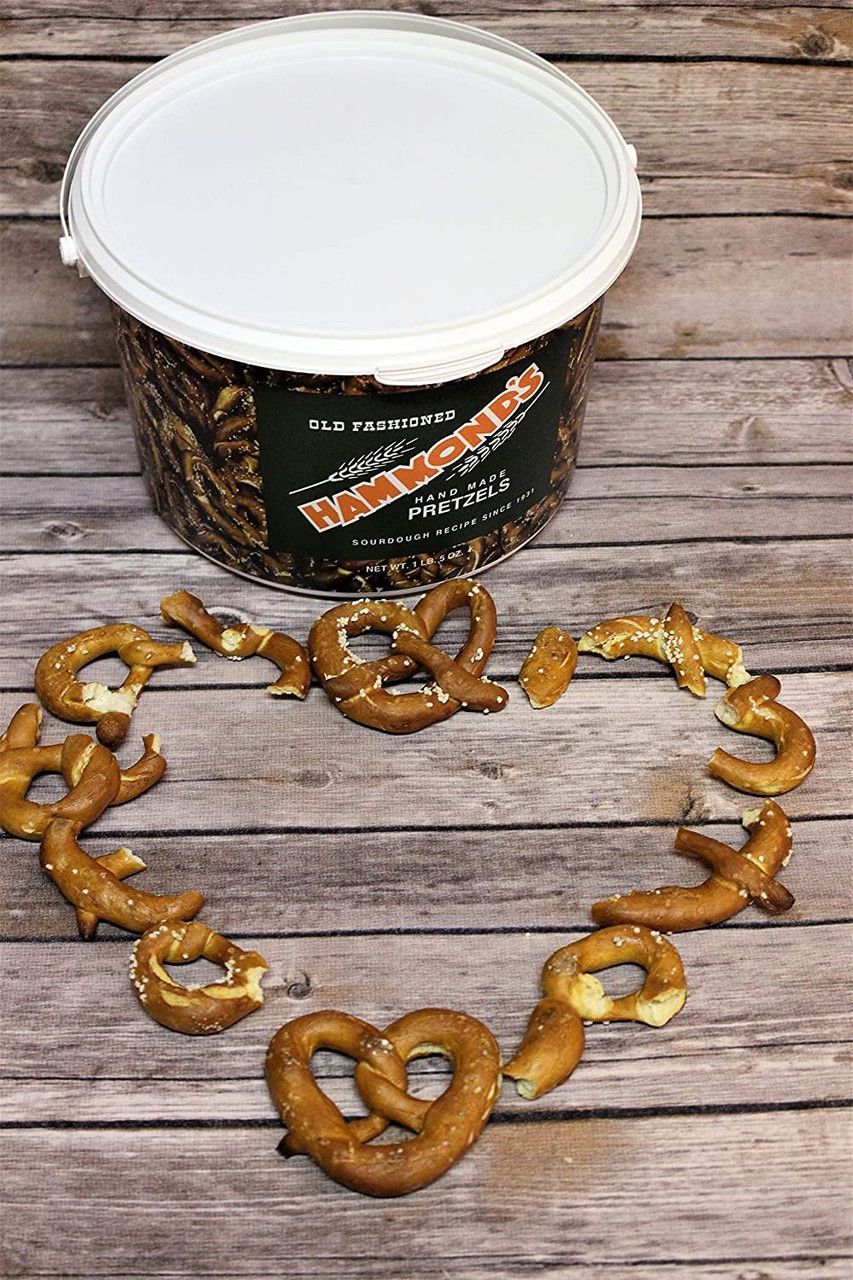 Sourdough Hard Pretzels