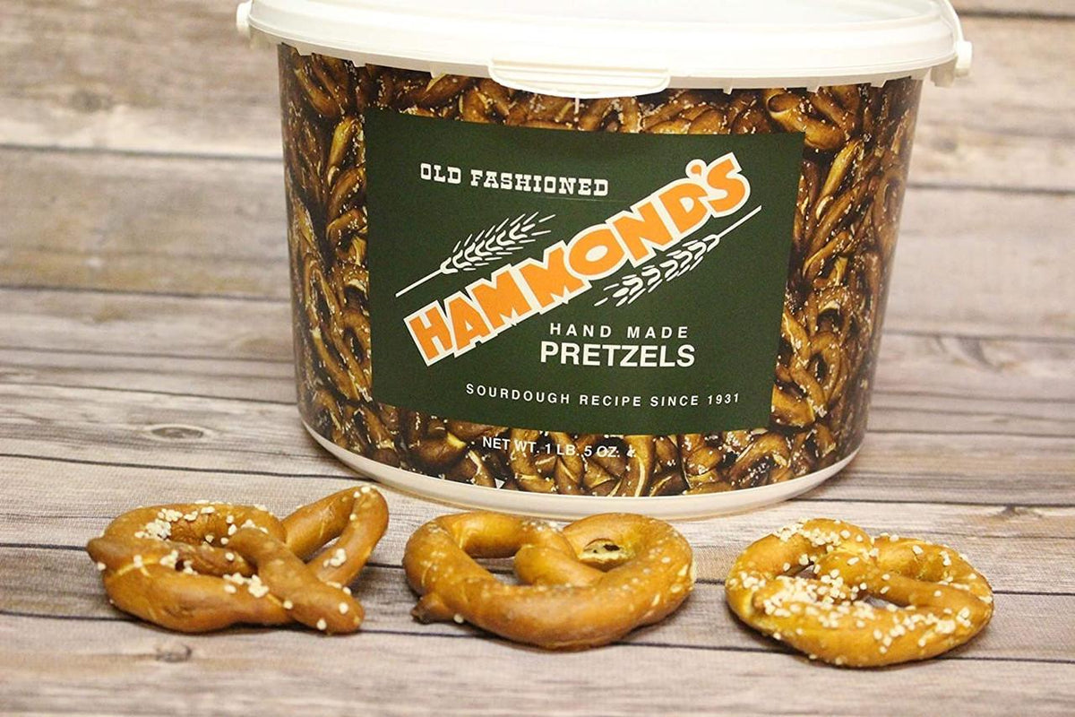 Sourdough Hard Pretzels