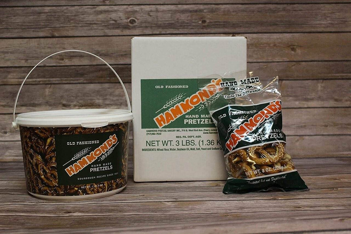 Sourdough Hard Pretzels